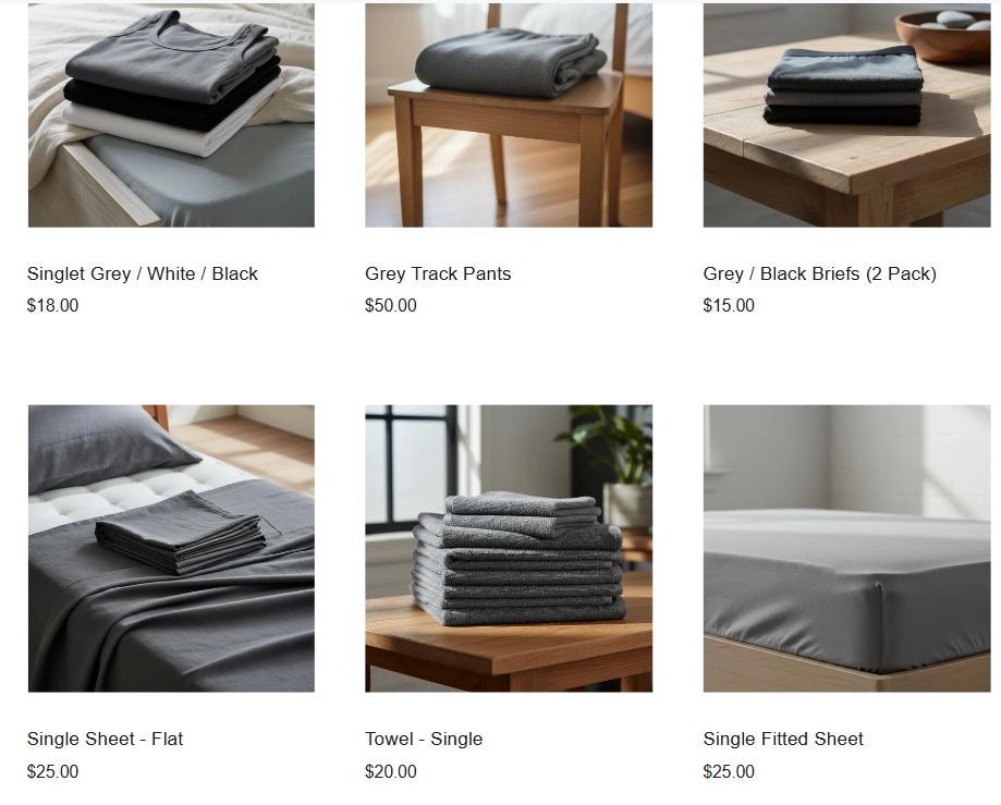 Bedding Pack
